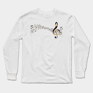 Music 002 Long Sleeve T-Shirt